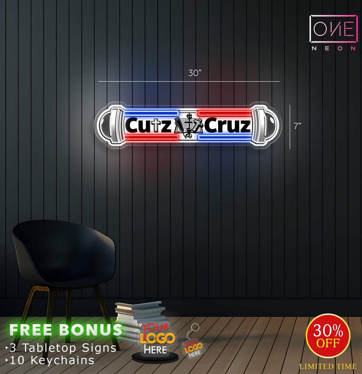 CUTZ | LED Neon Sign