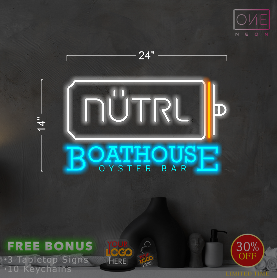 NUTRL | LED Neon Sign (4 signs)