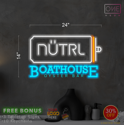 NUTRL | LED Neon Sign (4 signs)