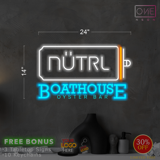 NUTRL | LED Neon Sign (4 signs)