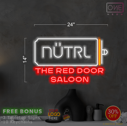 NUTRL | LED Neon Sign (4 signs)