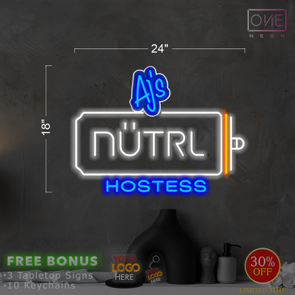 NUTRL | LED Neon Sign (4 signs)
