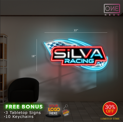 Silva Racing | LED Neon Sign