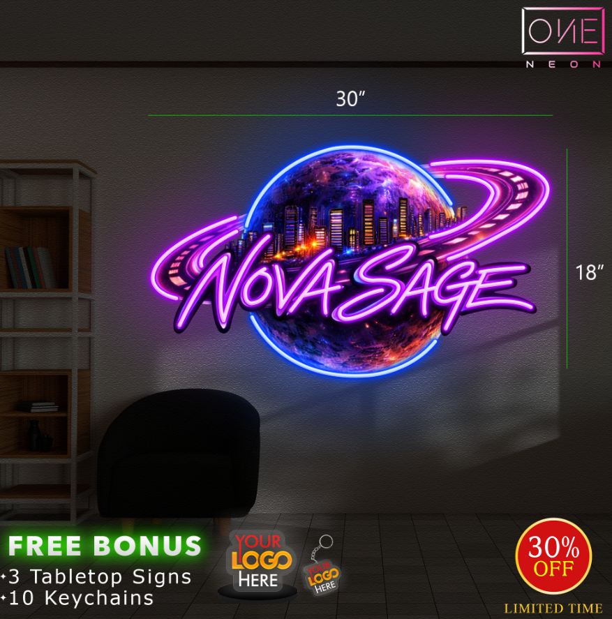 NOVA SAGE | LED Neon Sign
