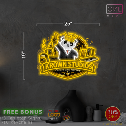 Krown Studios | LED Neon Sign