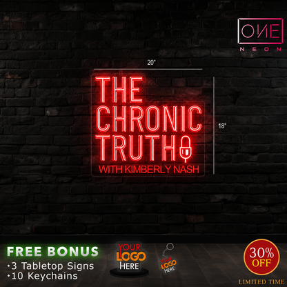 THE CHRONIC TRUTH | LED Neon Sign