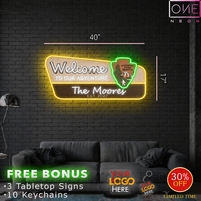 The Moores | LED Neon Sign