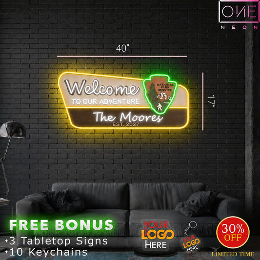 The Moores | LED Neon Sign