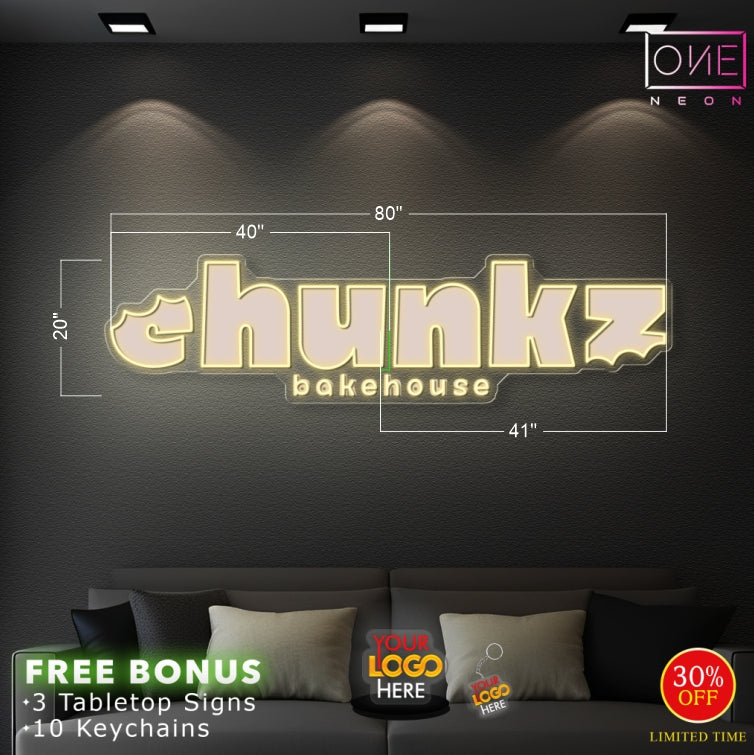 CHUNKZ | LED Neon Sign (muticolors)