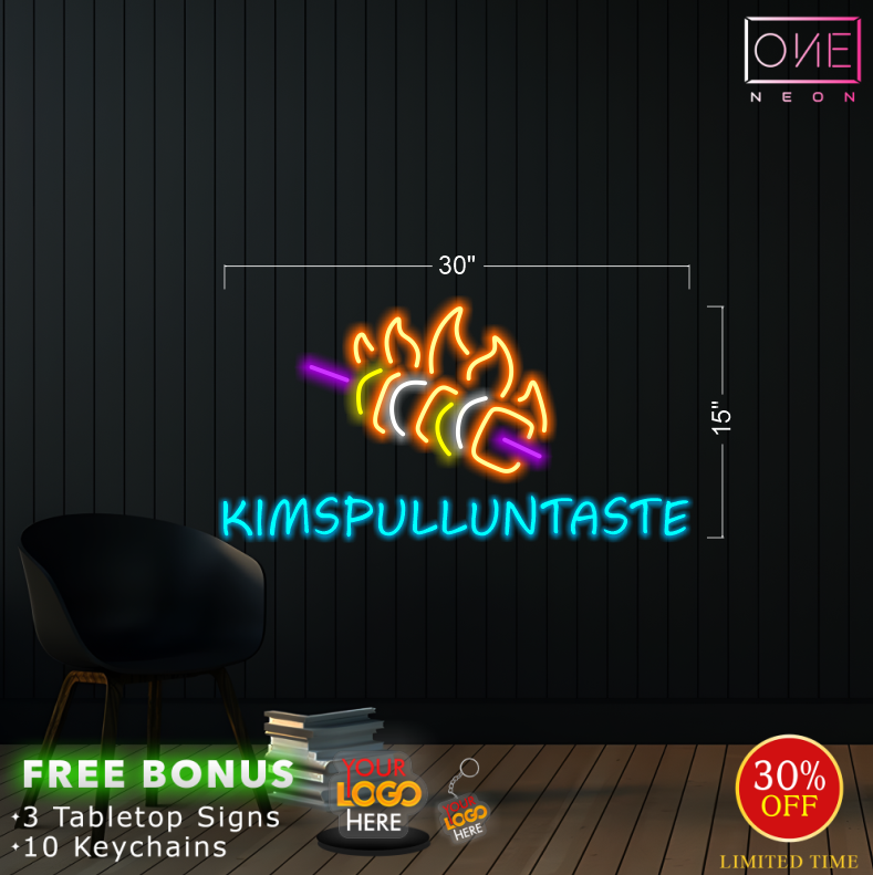 KIMSPULLUNTASTE | LED Neon Sign