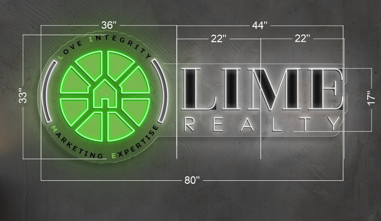 LIME REALITY | LED Neon Sign