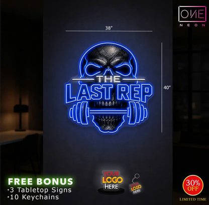 THE LAST REP | LED Neon Sign