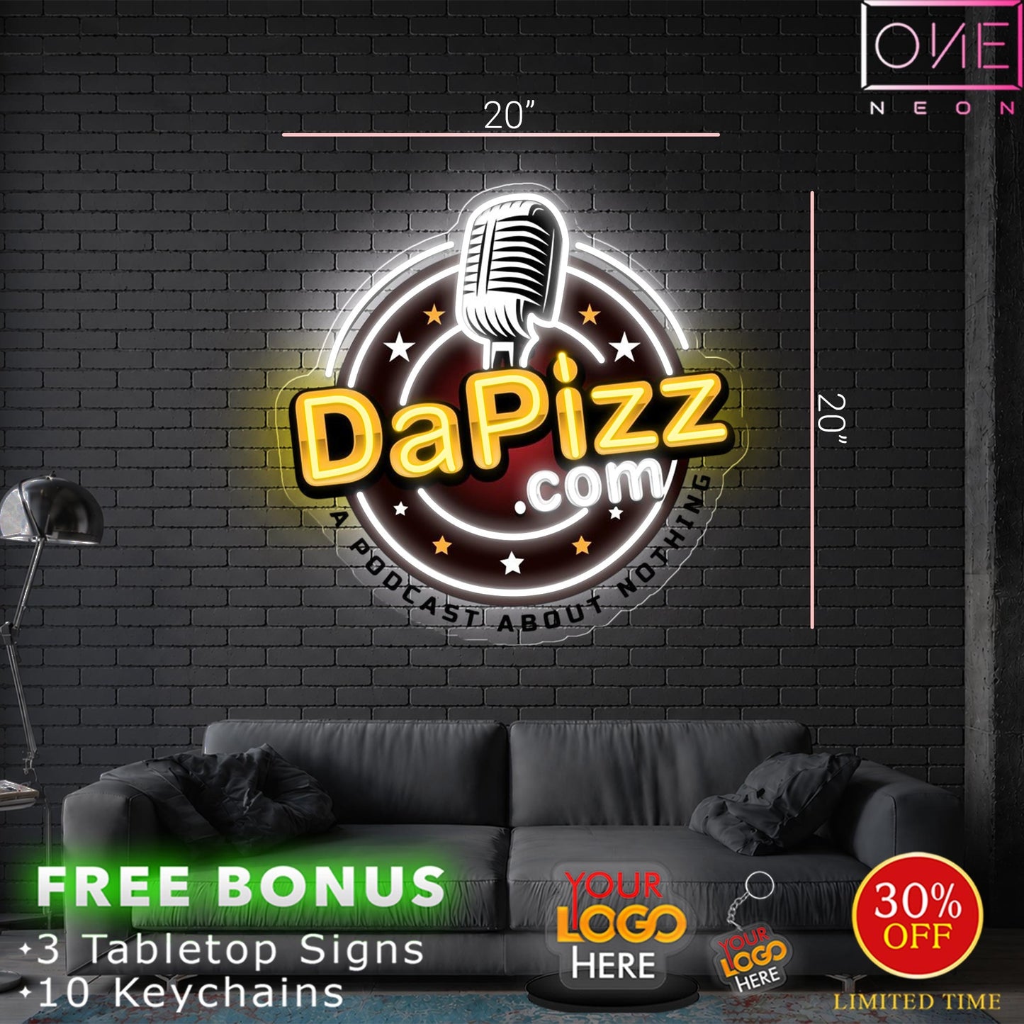 DAPIZZ.COM | LED Neon Sign