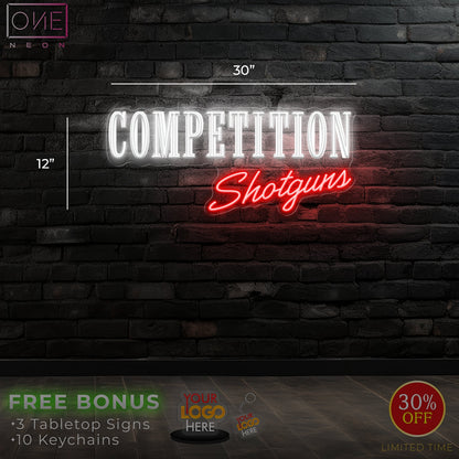Competition shotguns | LED Neon Sign