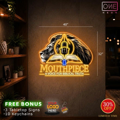 Mouthpiece | LED Neon Sign