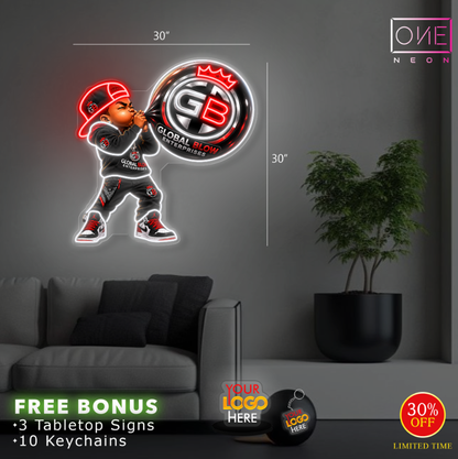 Global Blow | LED Neon Sign