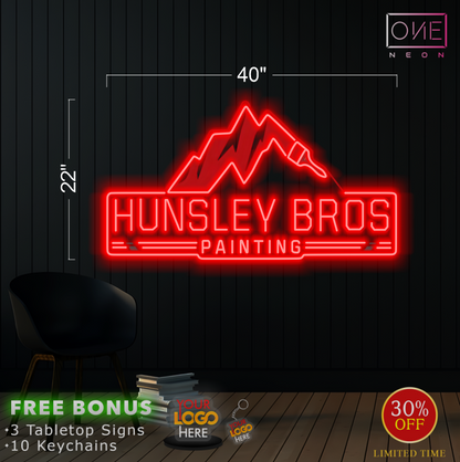 HUNSLEY BROS | LED Neon Sign