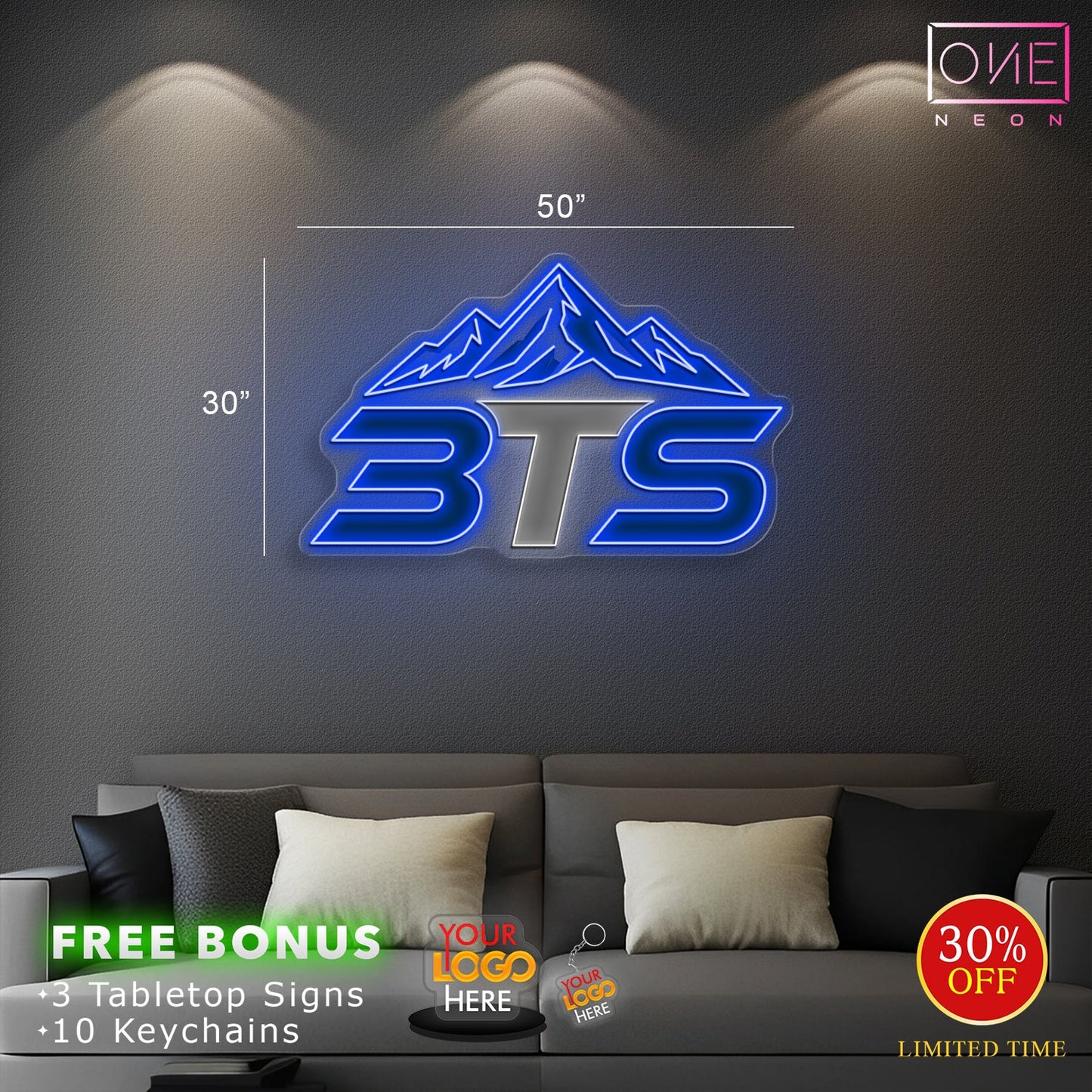 3TS | LED Neon Sign (waterproof)