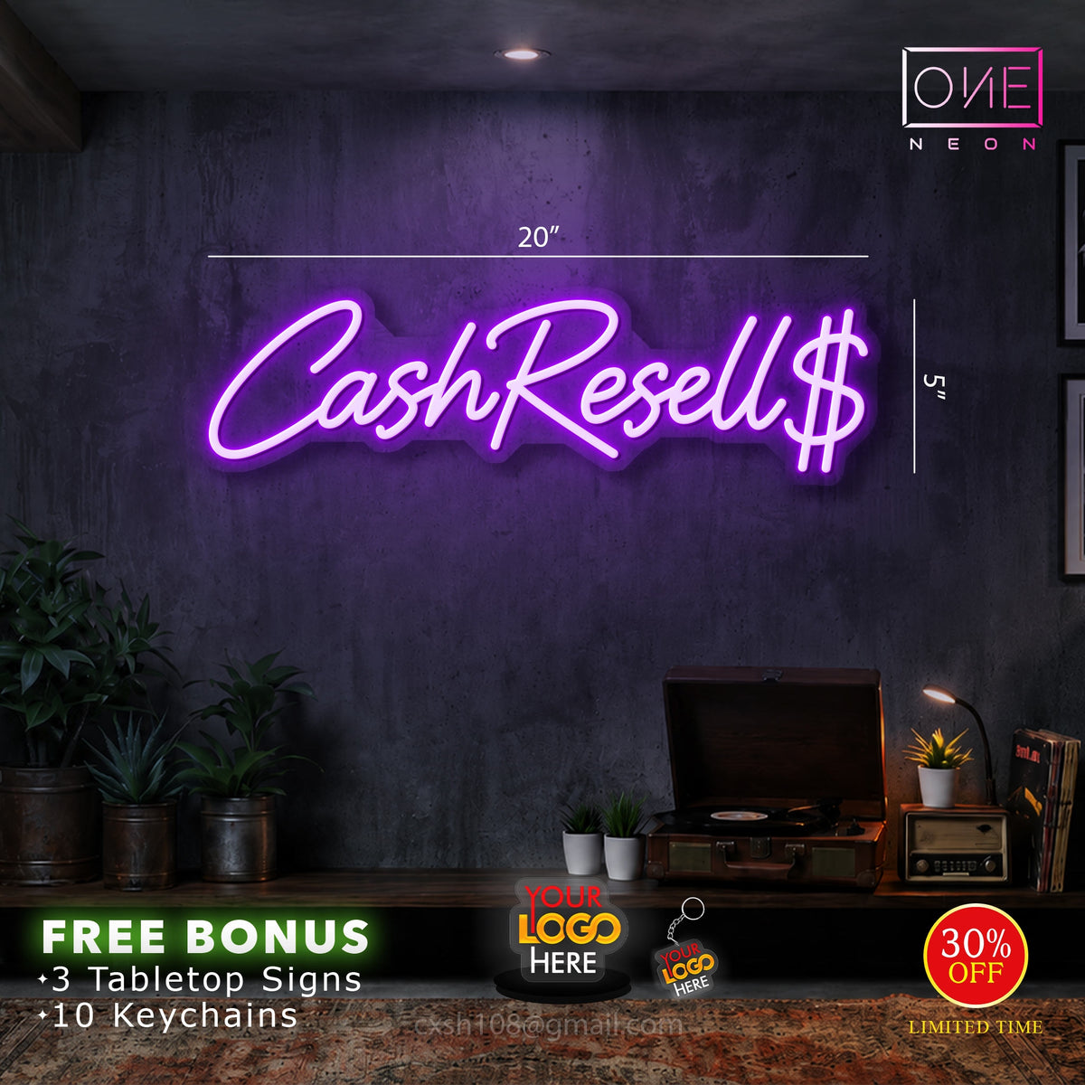 CashResell | LED Neon Sign