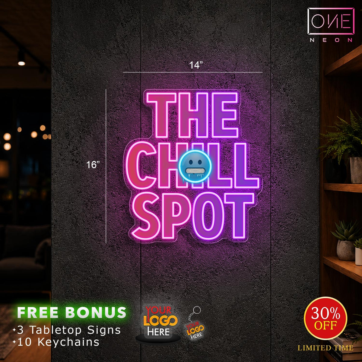 THE CHILL SPOT | LED Neon Sign