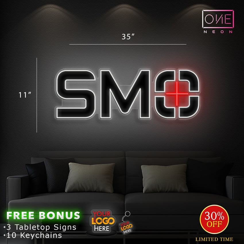 SMO logo | LED Neon Sign