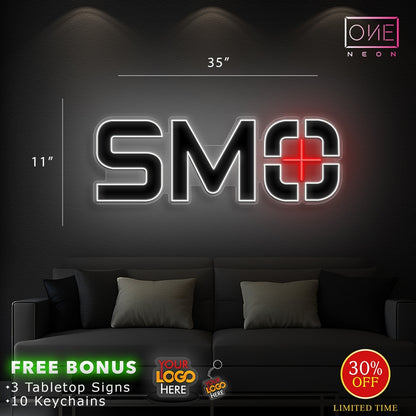 SMO logo | LED Neon Sign