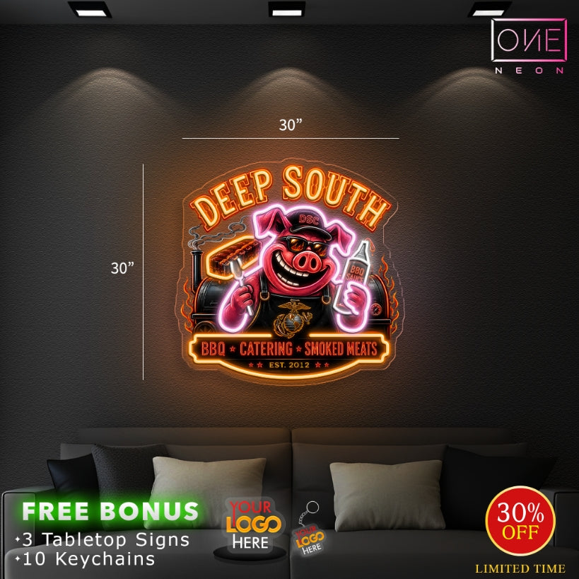 DEEP SOUTH | LED Neon Sign