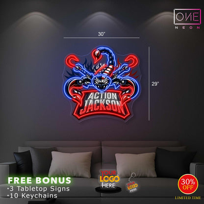 Action Jackson | LED Neon Sign