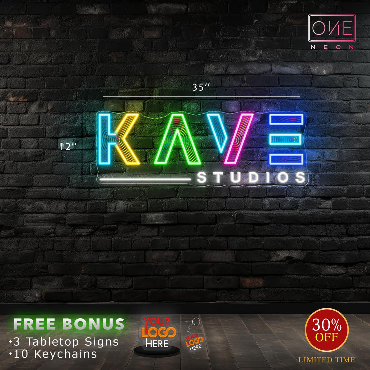 KAVE | LED Neon Sign