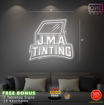 J.M.A TINTING | LED Neon Sign