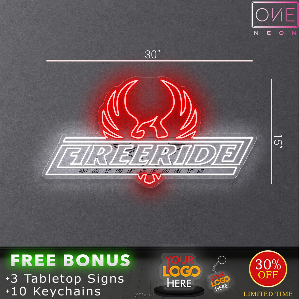 FREERIDE MOTORSPORTS | LED Neon Sign