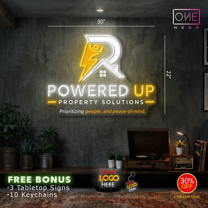 POWER UP| LED Neon Sign