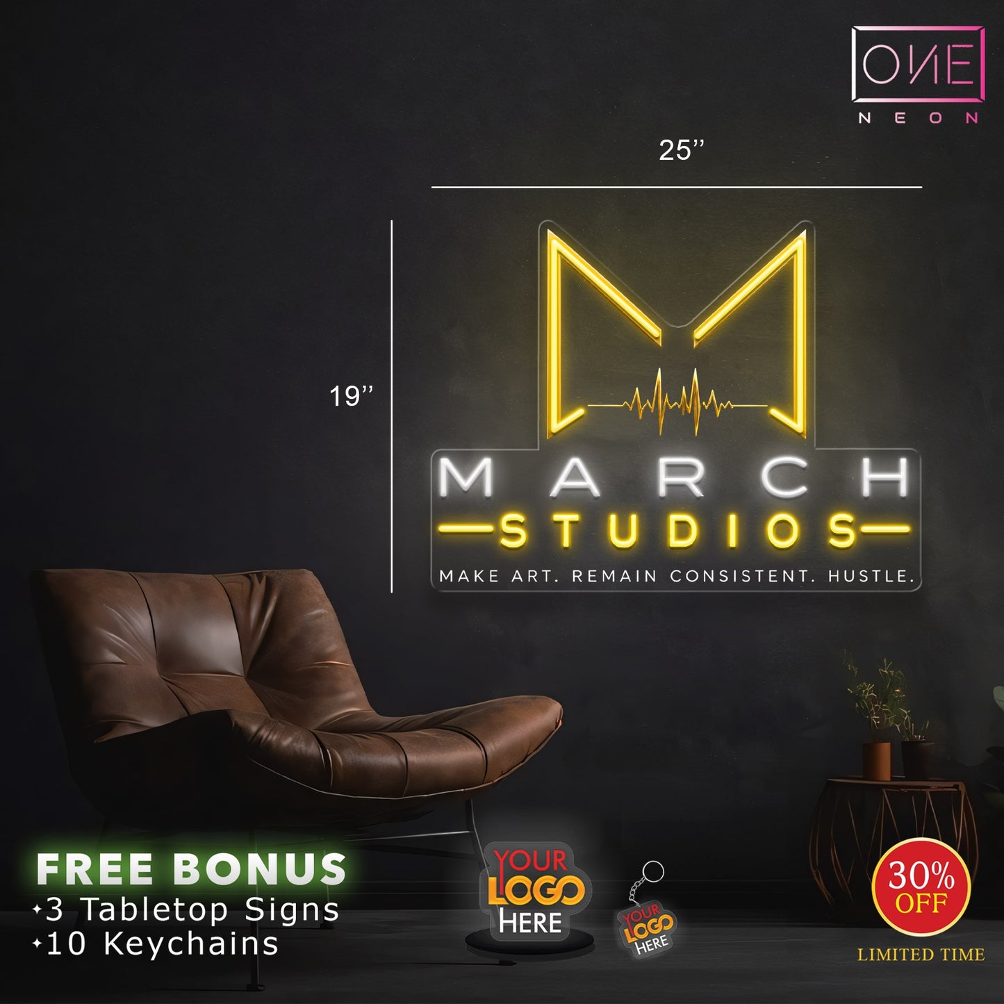 March Studio | LED Neon Sign