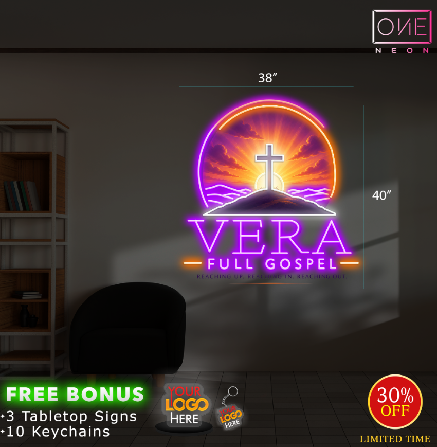 VERA FULL GOSPEL | LED Neon Sign