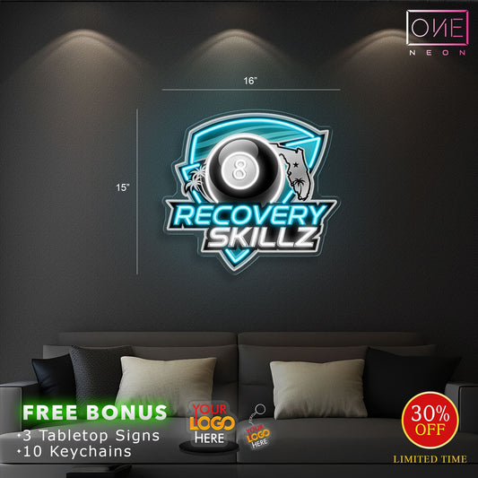 RECOVERY SKILLZ | LED Neon Sign