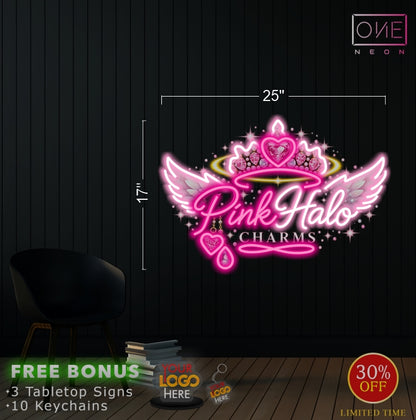 Pink Halo | LED Neon Sign