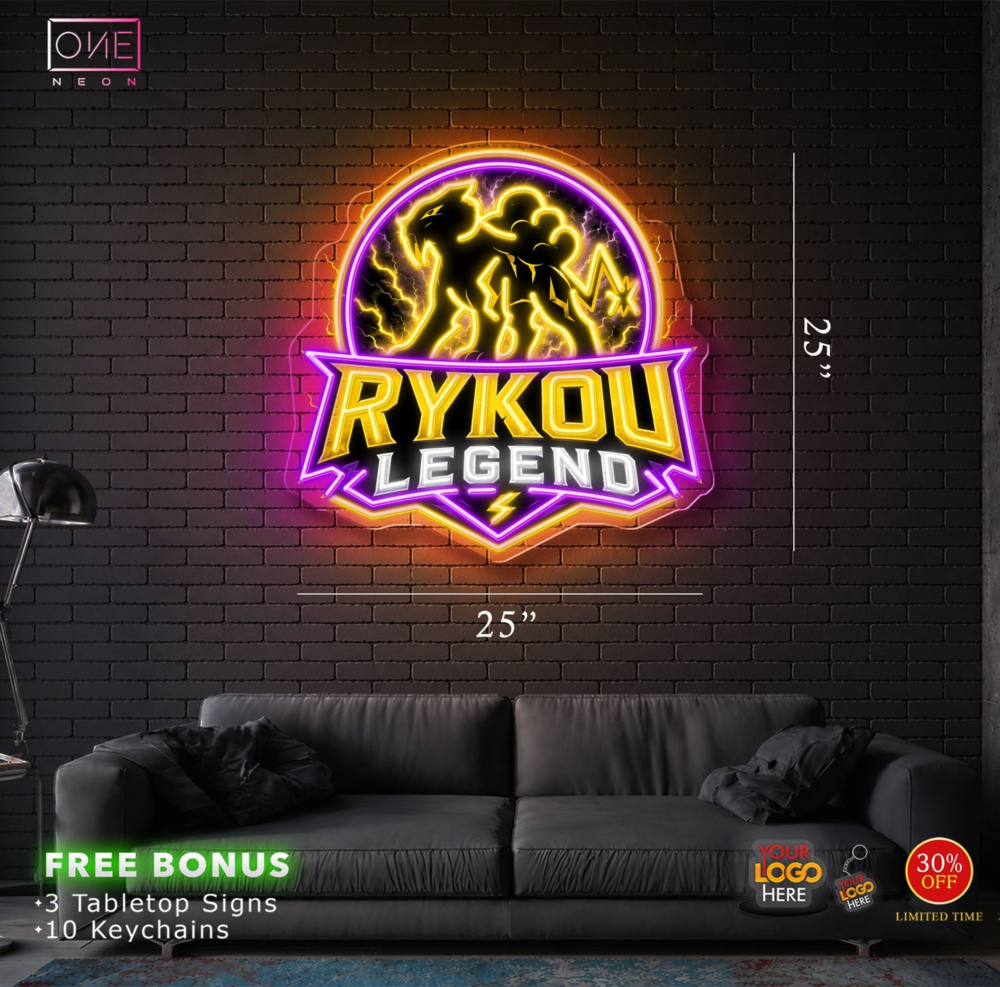 Rykou Legend | LED Neon Sign