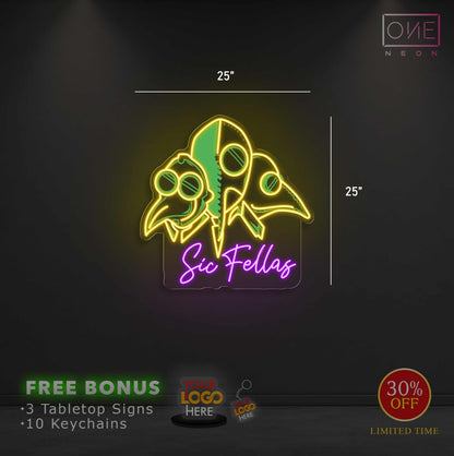 Sic Fellas | LED Neon Sign