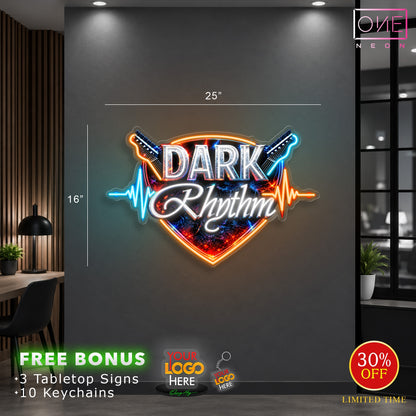 DARK RHYTHM | LED Neon Sign