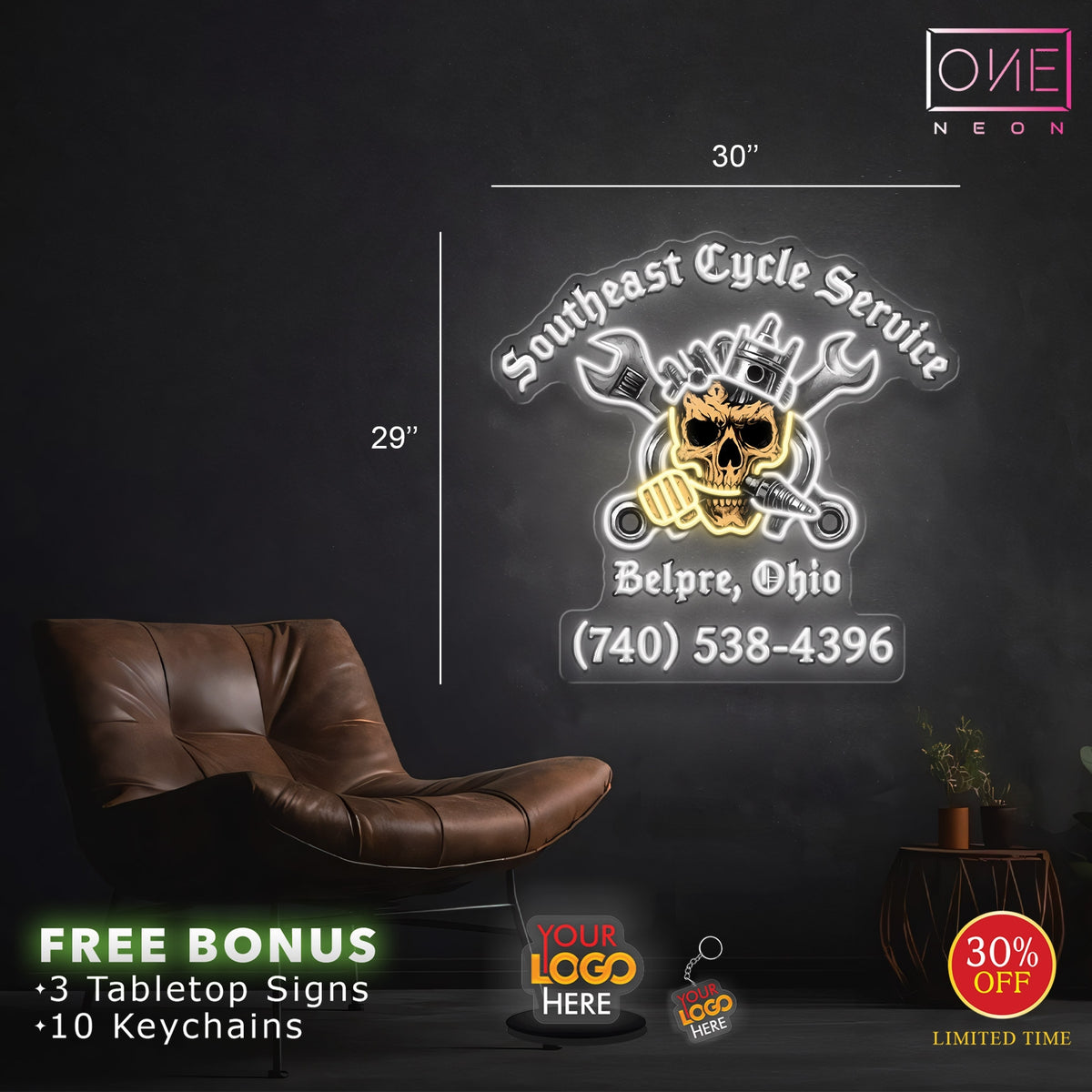 Southeast cycle seruice| LED Neon Sign