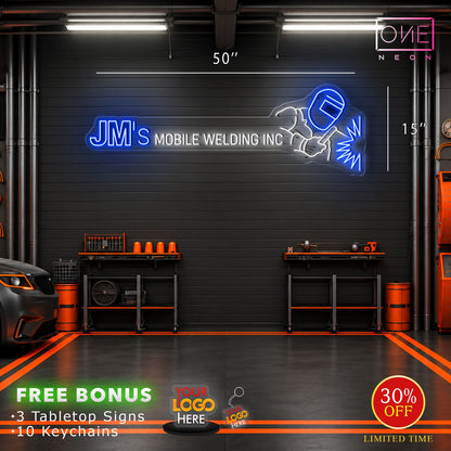 JM's mobile welding LLC | LED Neon Sign