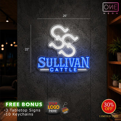 SULLIVAN CATTLE | LED Neon Sign