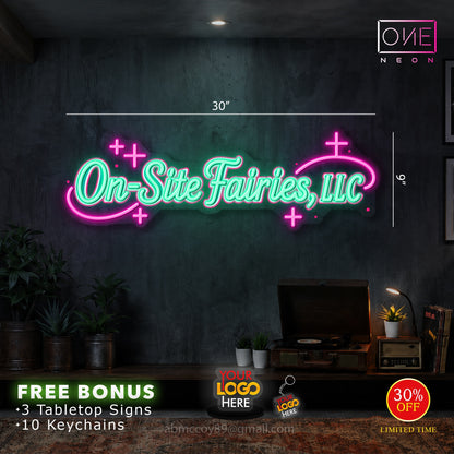 ON-SITE FAIRIES LLC | LED Neon Sign