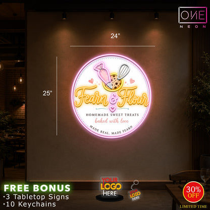 Fearn & Flour | LED Neon Sign