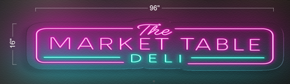 The Market Table Deli | LED Neon Sign