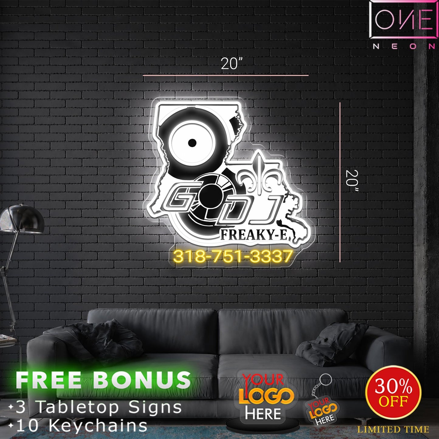Eric Green Custom Sign | LED Neon Sign