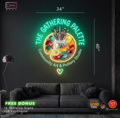 THE GATHERING PALETTE | LED Neon Sign
