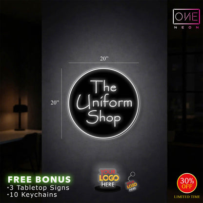 THE UNIFORM SHOP | LED Neon Sign