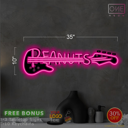 Enseigne néon LED œuvre d'art Tatoueur