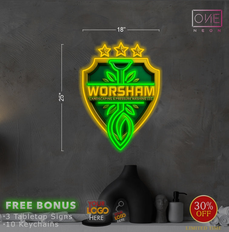 Worsham | LED Neon Sign